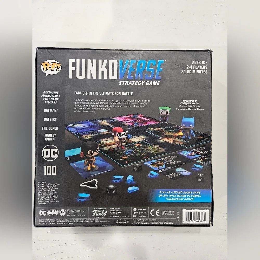 Funkoverse Strategy Game with DC Characters